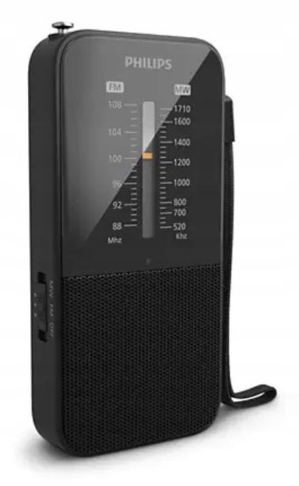 radio przenośne philips tar1509/00 wskaźnik led port słuchawkowy