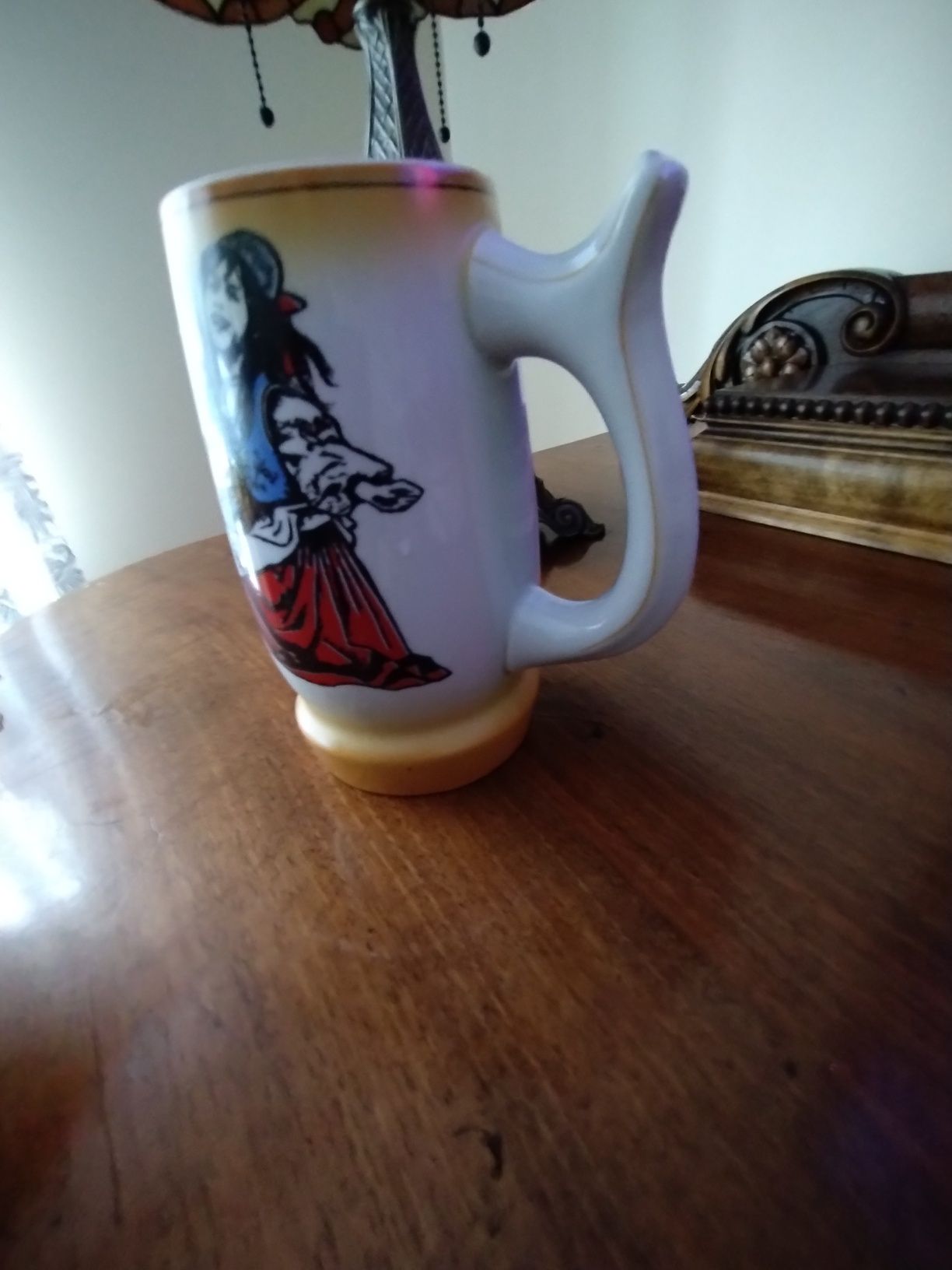 Kufel Lubiana porcelana PRL