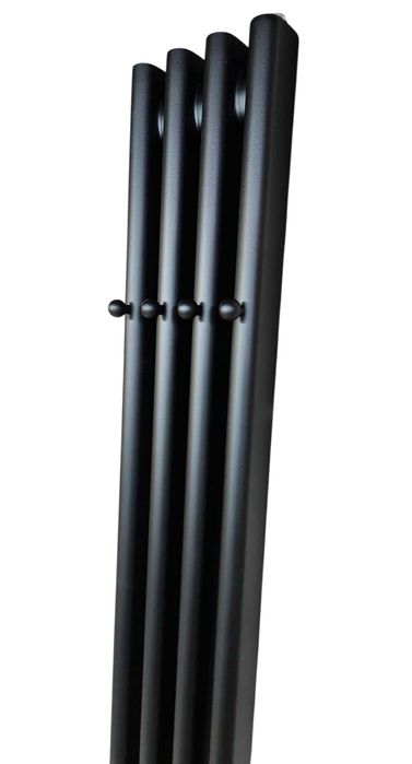 Grzejnik pionowy dekoracyjny 180x18 z wieszakami, różne kolory, nowe