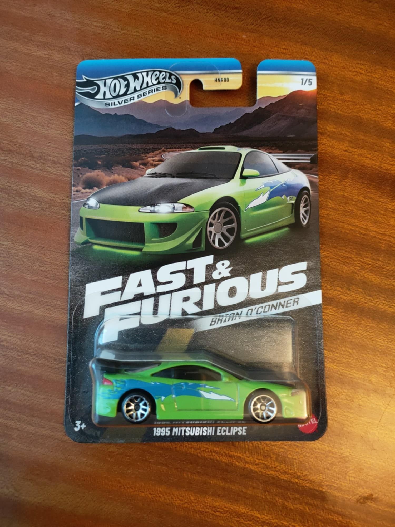 Hot Wheels - 1995 Mitsubishi Eclipse Fast & Furious - Brian O'Conner