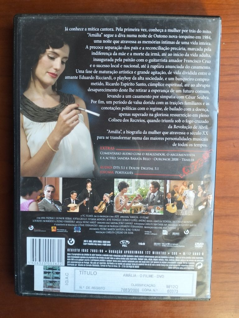 DVD Amália Rodrigues