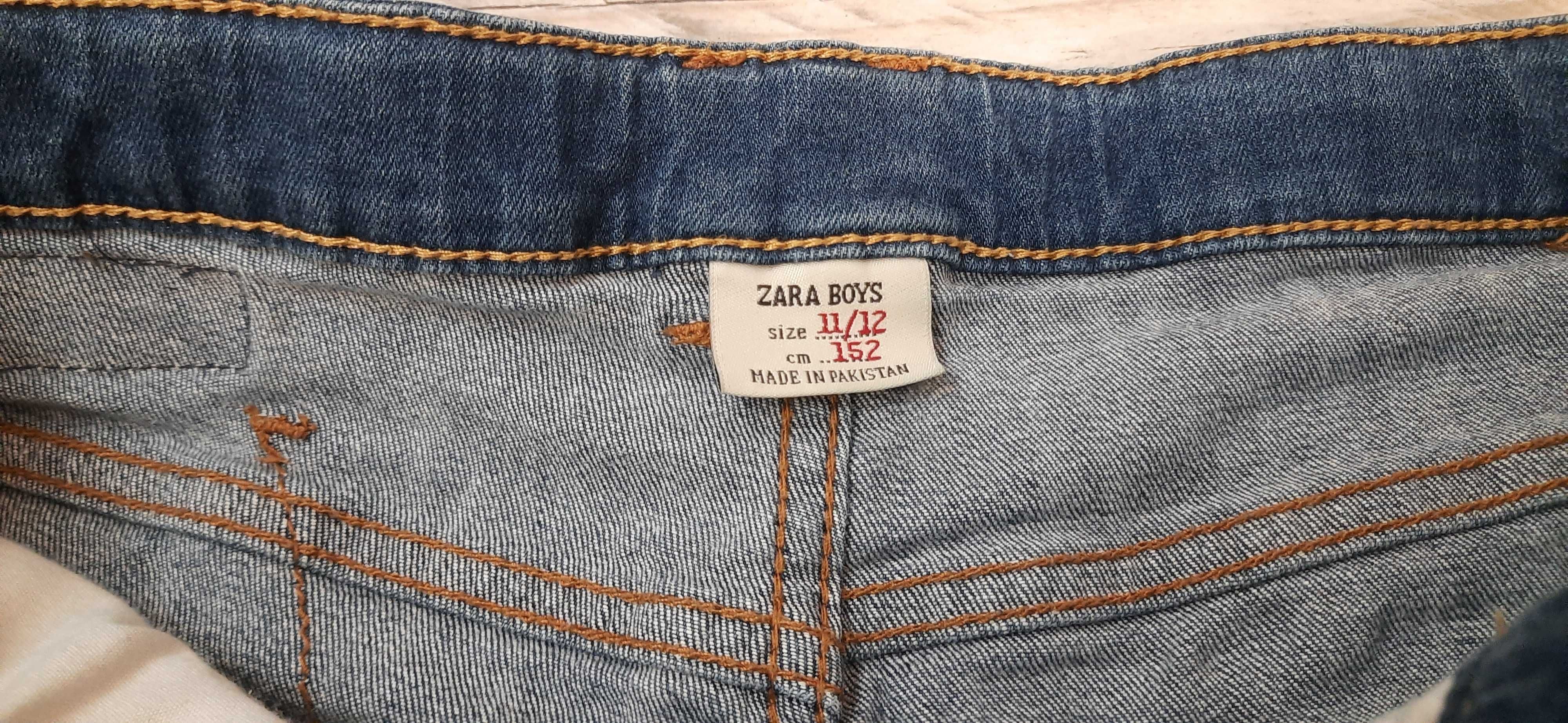 Jeansy zara boy 152