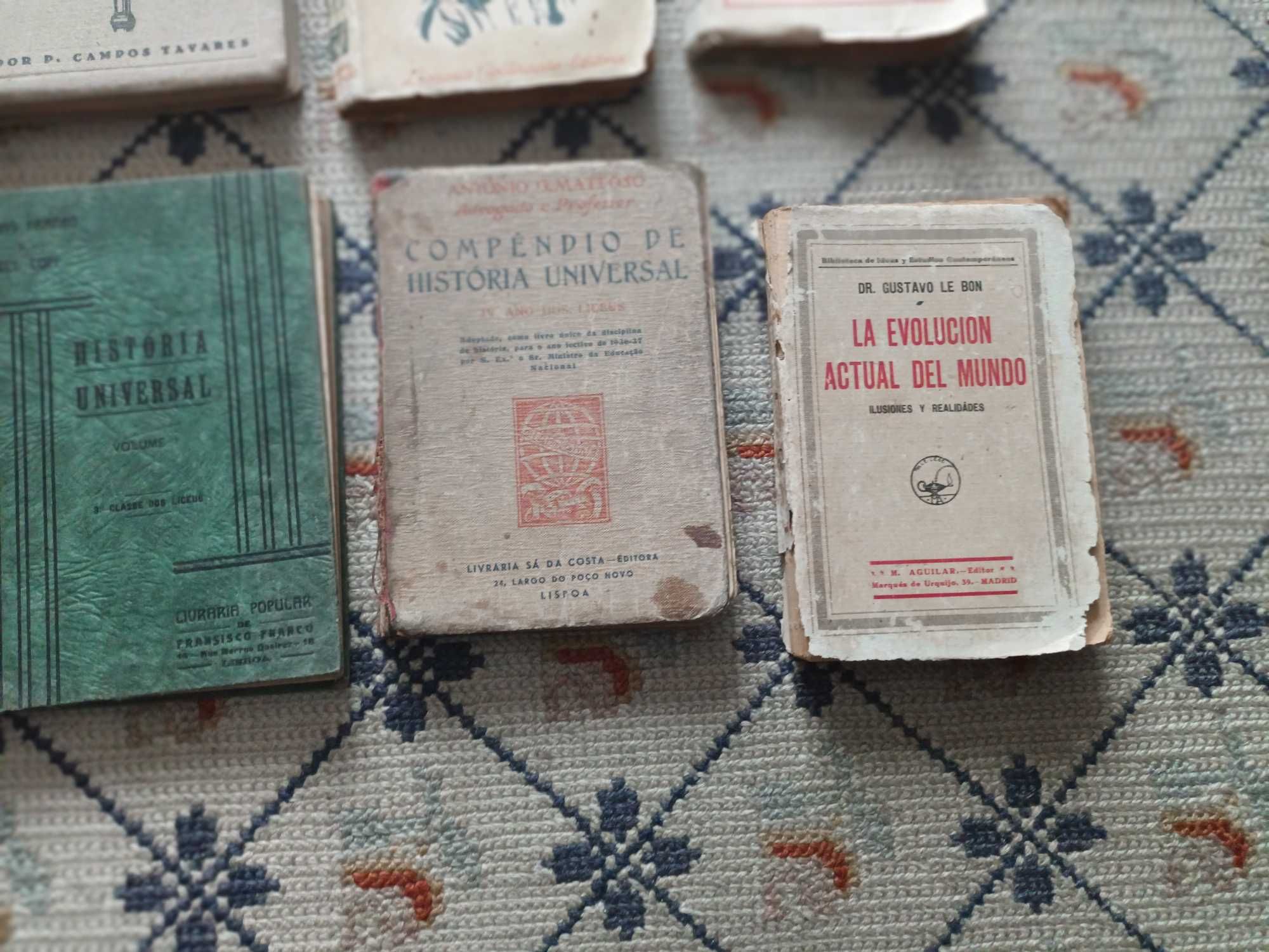 Livros antigos para colecção