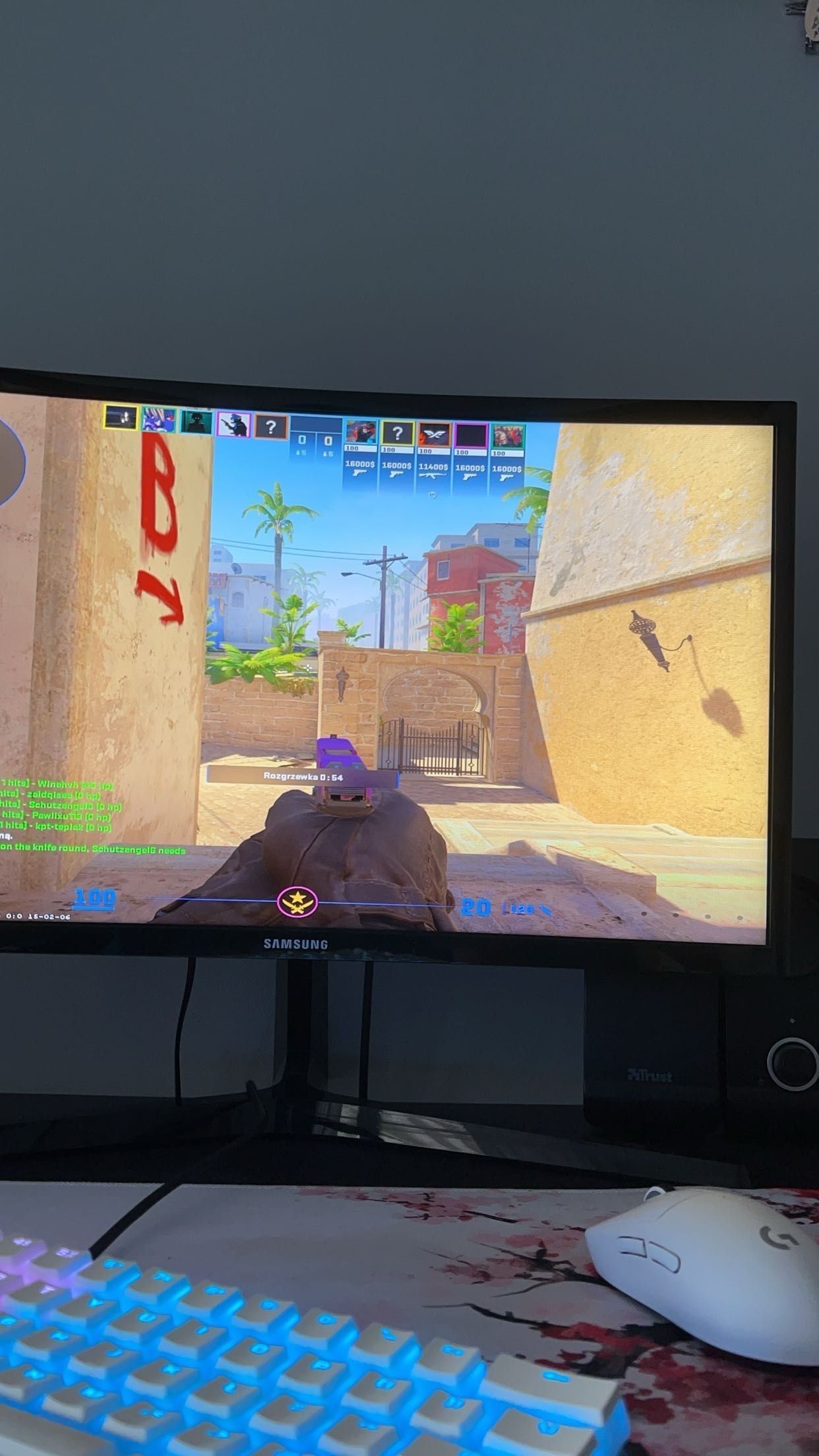 Monitor Samsung C24RG50FQR