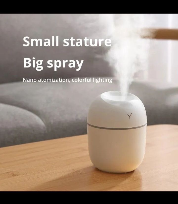 Ультразвуковий міні зволожувач повітря USB Humidifier