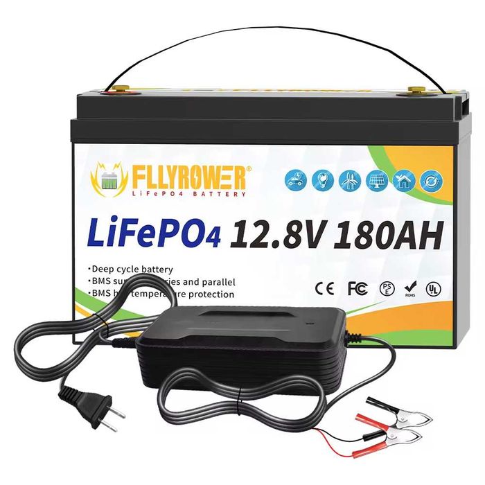 Акумулятор KEPWORTH FLYPOWER  LiFePo4 12V 180Ah BMS літійзалізофосфат