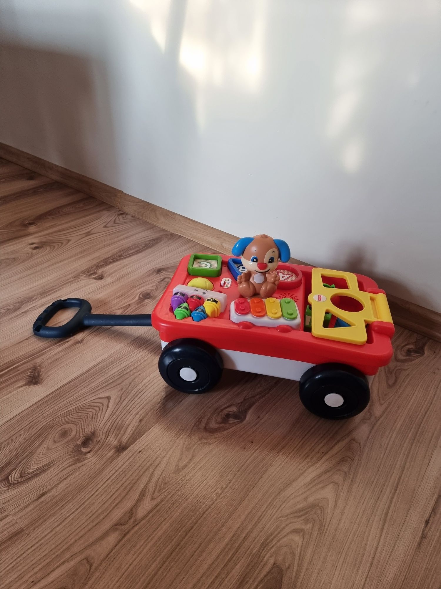 Edukacyjny Wózek Szczeniaczka Fisher Price