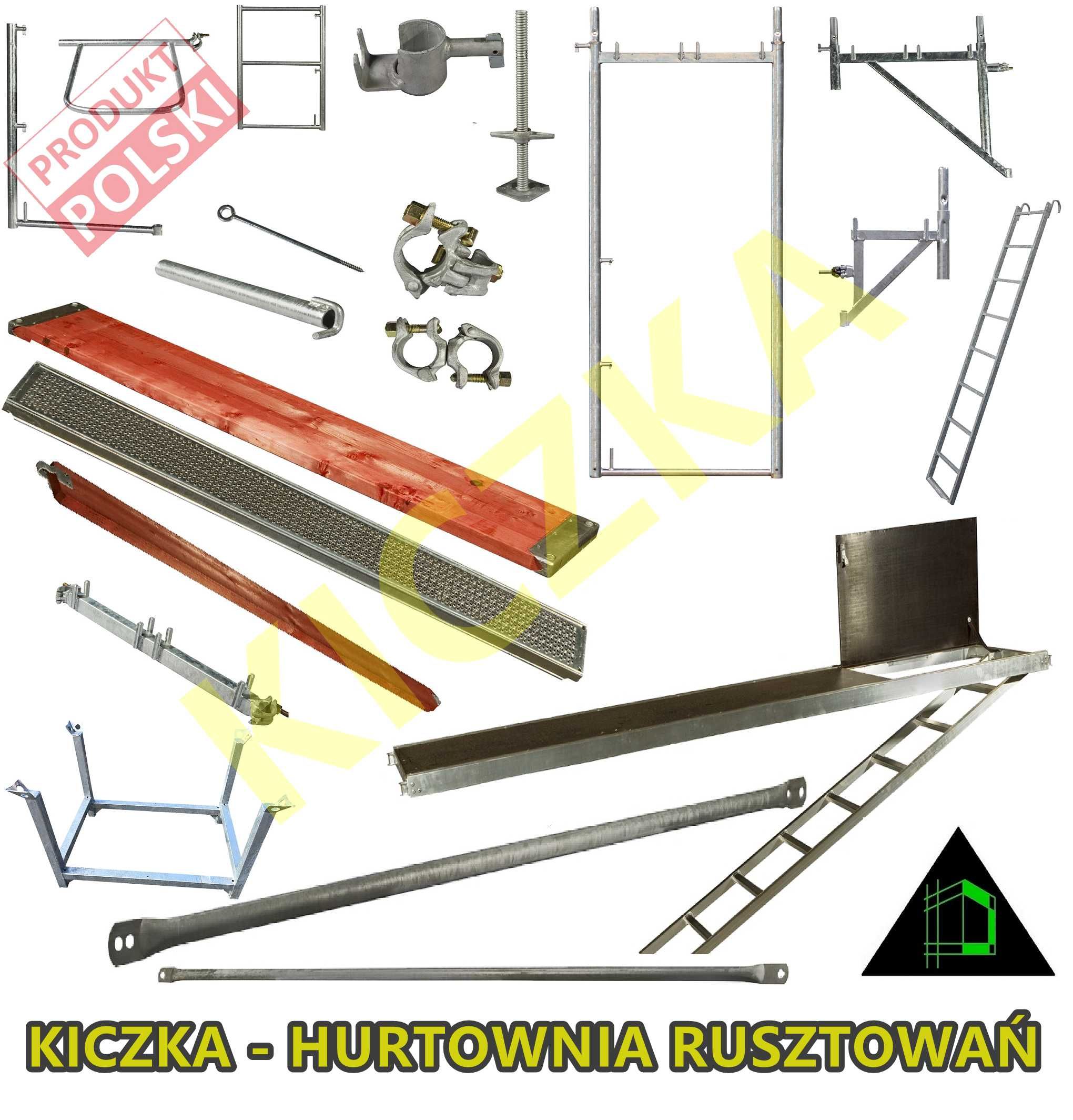TANIE Rusztowanie Elewacyjne RUSZTOWANIA typ PLETTAC Baumann Hurtownia