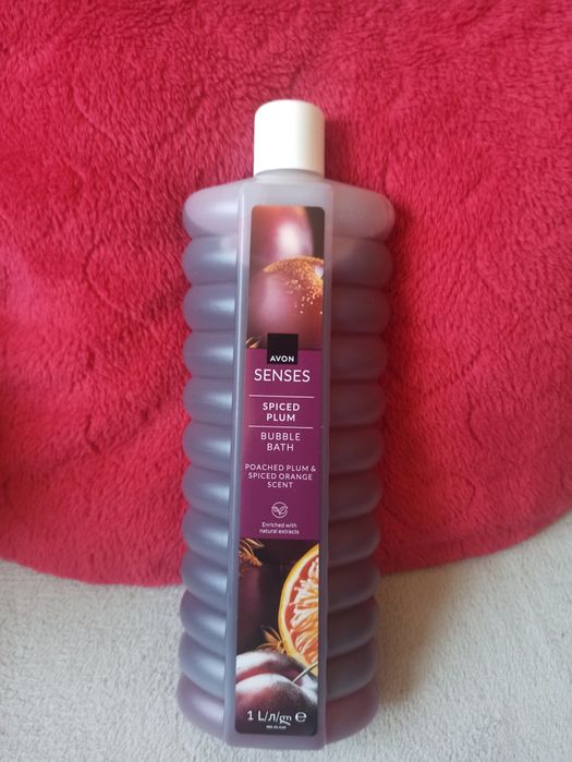 AVON SENSES Spiced Plum śliwka orange korzenne 1000ml