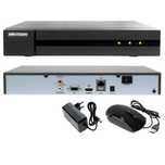 Gravador Câmaras IP NVR H.265 4K ONVIF 4 Canais - Hikvision HWN-4104MH