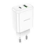 Ładowarka sieciowa BN4 Potential - USB + Typ C - QC 3.0 PD 2.0 20W