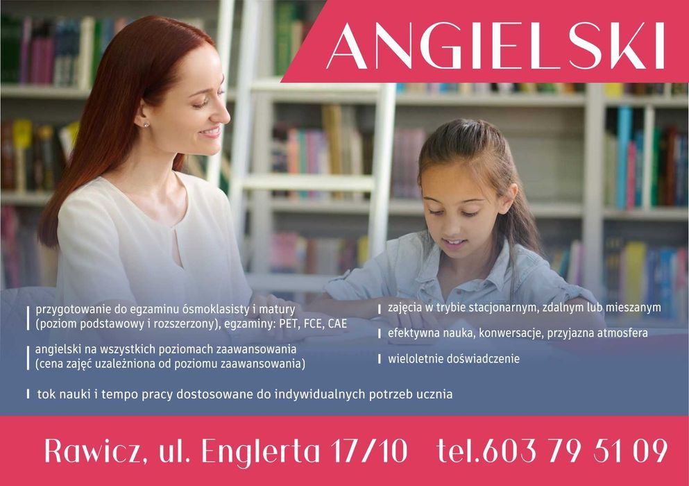 angielski , francuski