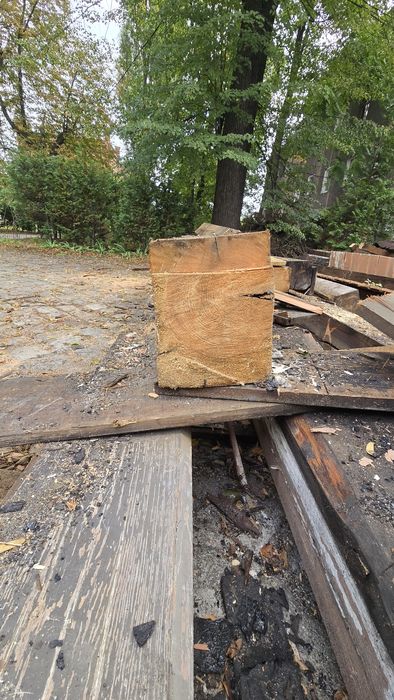 Bale drewniane, Belki 30x27cm