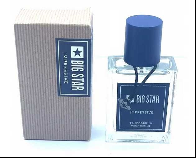 Woda perfumowana męska BIG STAR IMPRESSIVE 50 ml nowa