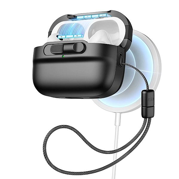 Esr Pulse Halolock Magsafe Apple Airpods Pro 1 / 2 Black