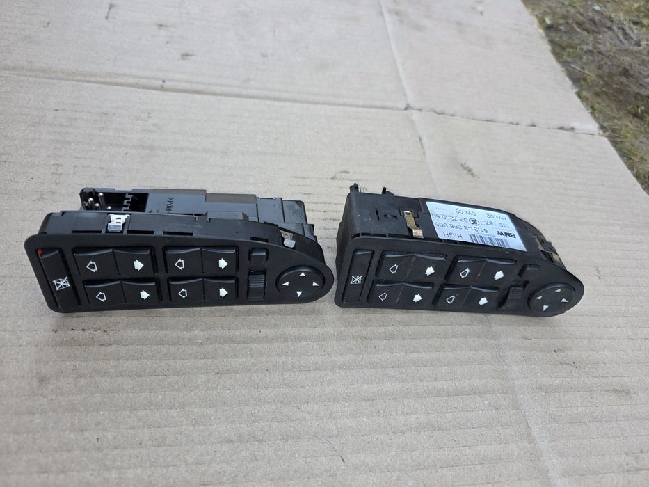 Moduł panel szyb lusterek składanych składane lusterka BMW E39