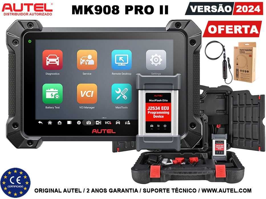 Autel MaxiCOM MK908P II Maq Diagnóstico + Programação Online (NOVO)