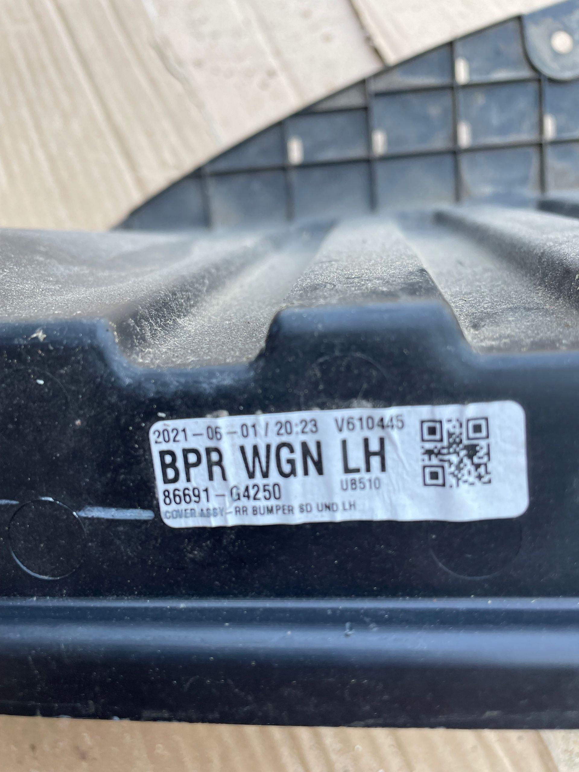 Hyundai i30 III N Line osłona zderza tył prawa lewa