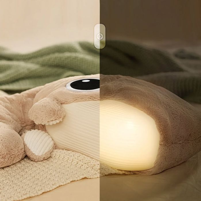 Baleia do Sono TOP BRIGHT – Peluche calmante com luz, sons e vibração