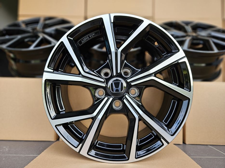 Honda 17 " Nowe Felgi 5x114,3 Civic CR-V Accord HR-V FR-V Czarne Alu