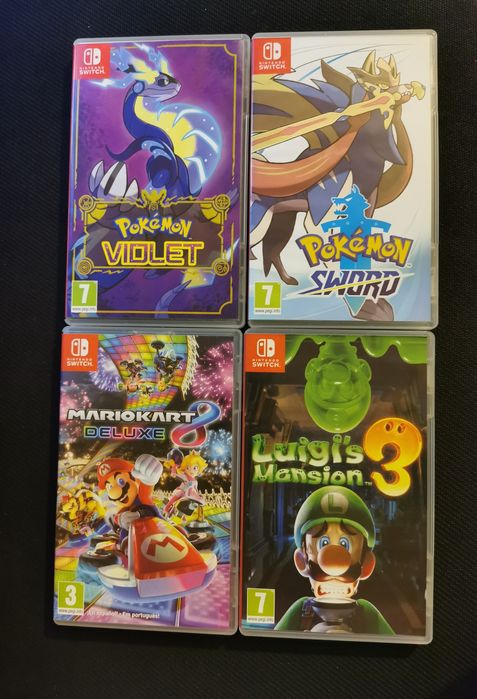 Pokemon/Mário Jogos Nintendo Switch