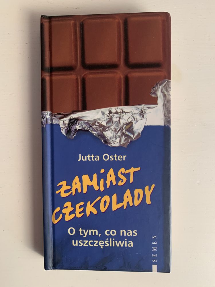 Książka Jutta Oster Zamiast czekolady