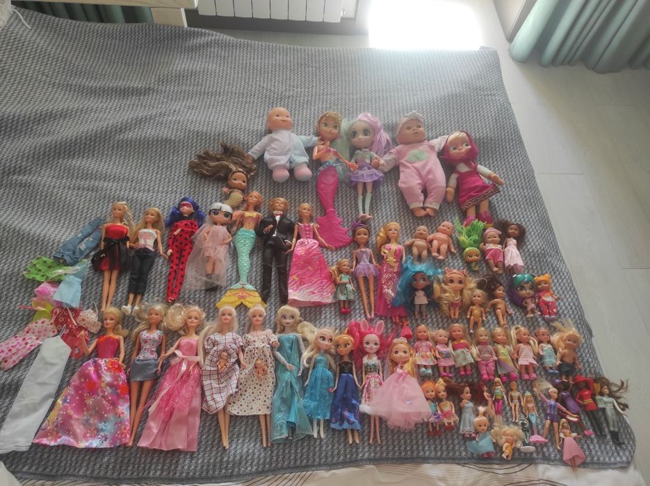 Ляльки барбі шимер шайн русалка наречена Маша Ельза Еві кукли