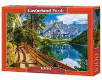 Puzzle 1000 Braies Lake Castor, Castorland