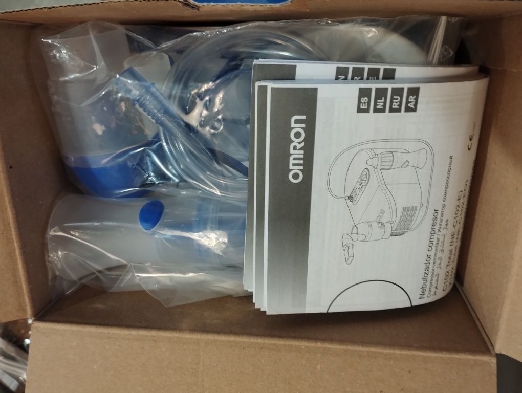 Nebulizador e duche nasal Omron