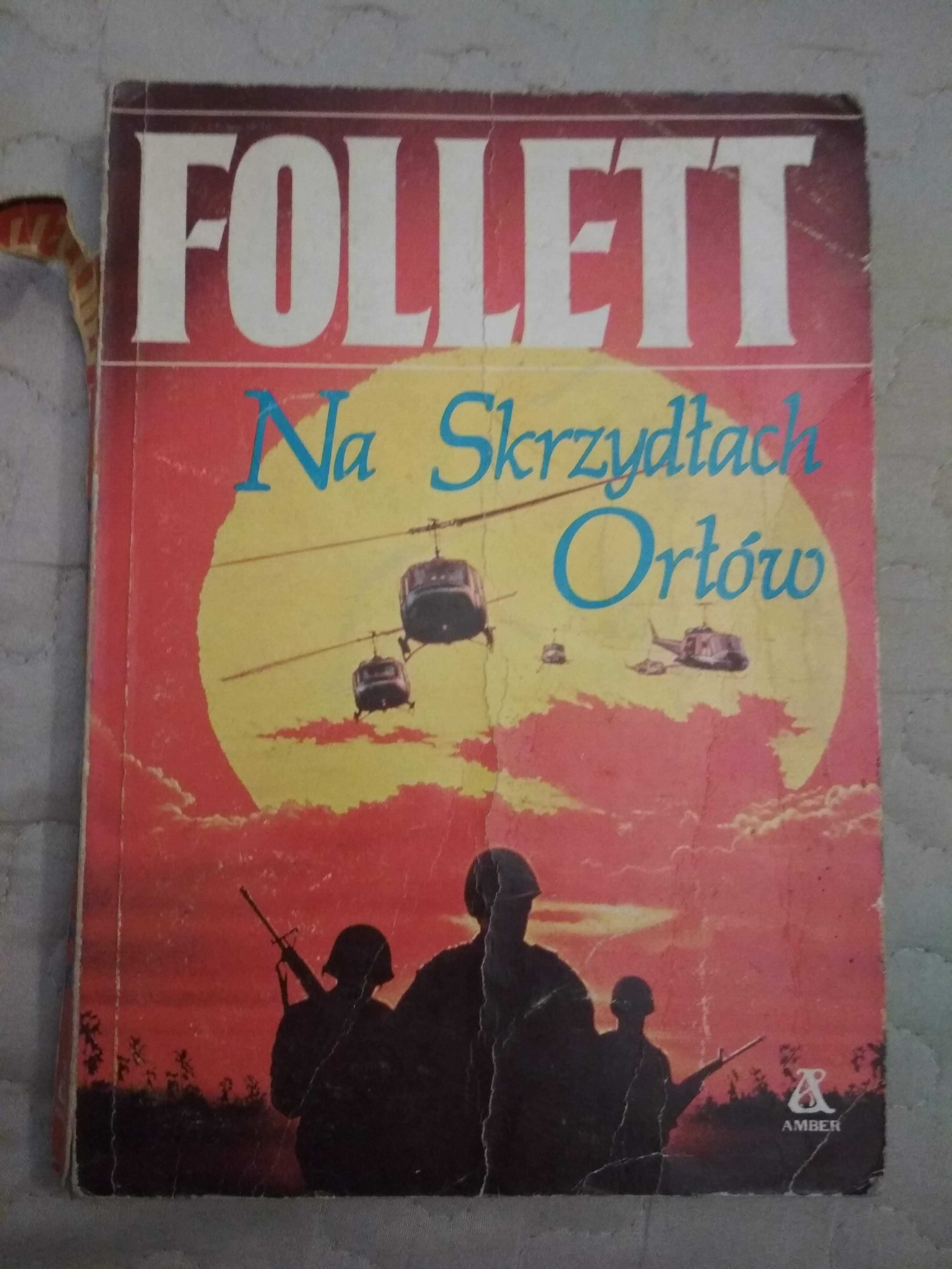 książka Na skrzydłach Orłów - Follett / sensacja, thriller