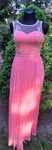 ?Sukienka plisowana 34/36R, xs/S malinowy koralowy,wesele,chrzciny,max