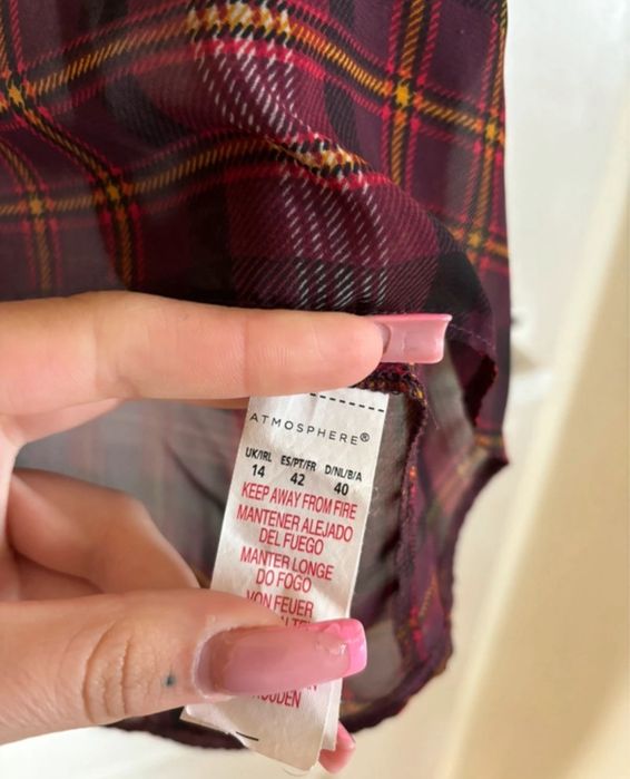 Asymetryczna koszula damska atmosphere XL