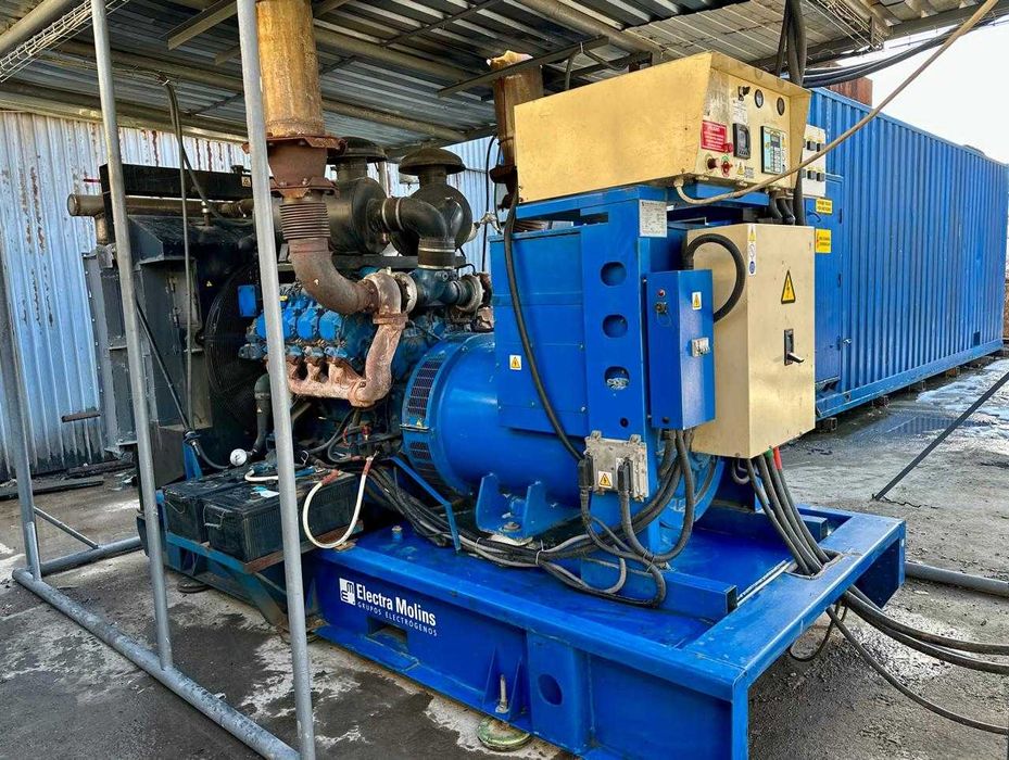 Дизельний генератор 400 кВт - Molins S.A. 560кВа EMZ-560Aut-MP 10