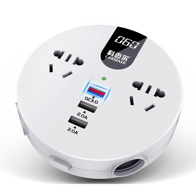 Инвертор автомобильный 200w  12v на 220v 24v на 220v преоб