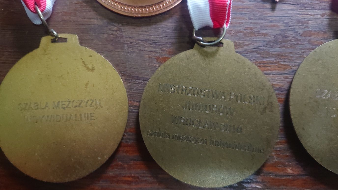 Medale szermiercze