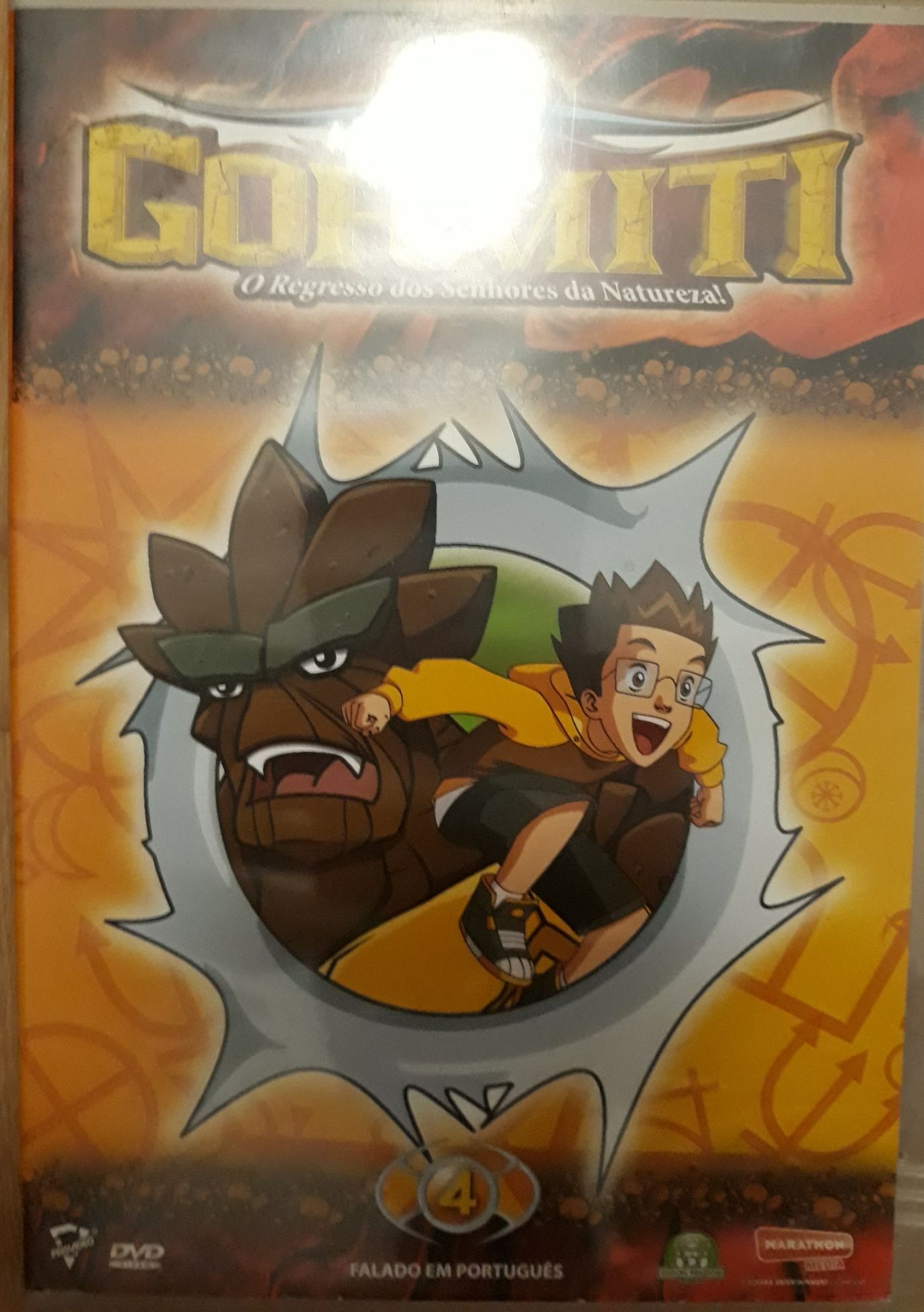 DVD Gormiti O Regresso dos Senhores da Natureza Série 1 Parte 4