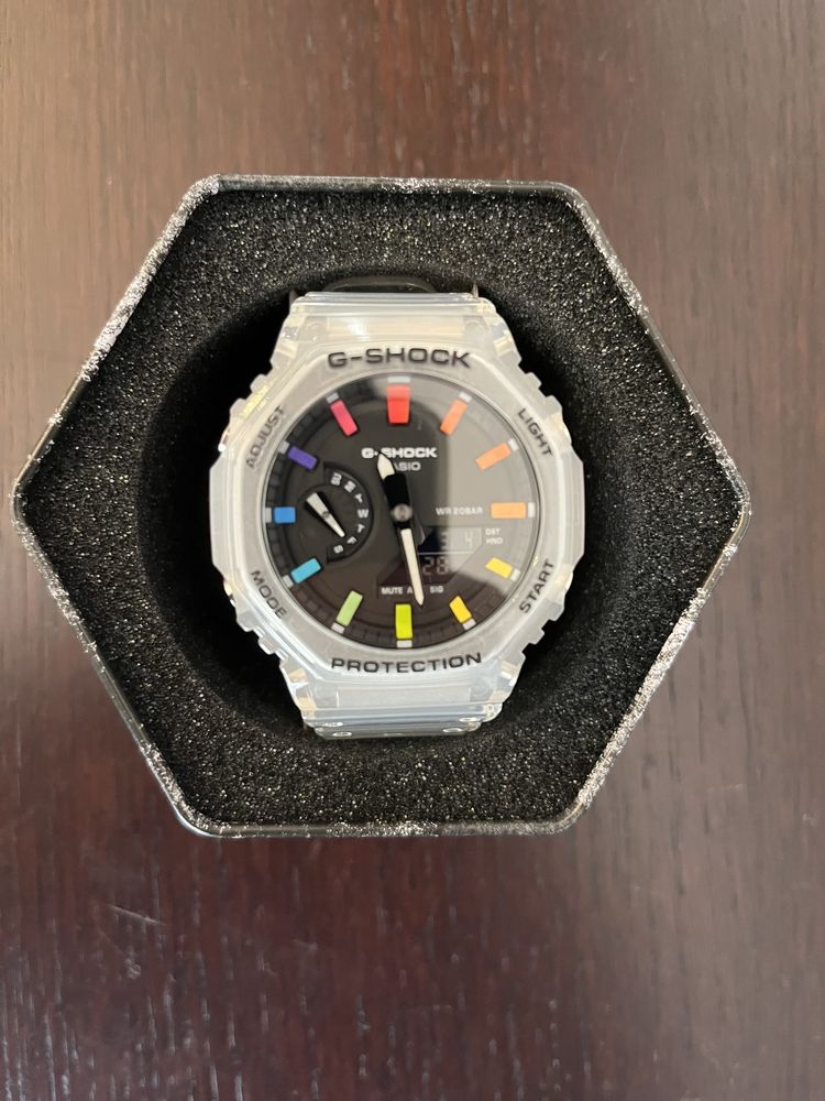 Casio GA 2100 Daytona rainbow