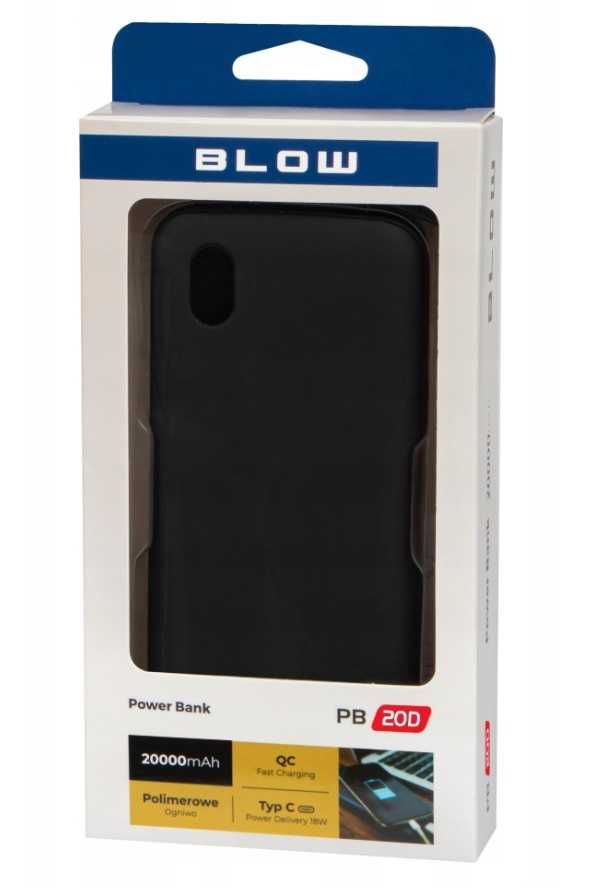 Повербанк Blow Quick Charge 3.0 Micro-USB Type-C 20000 мАг 18Вт