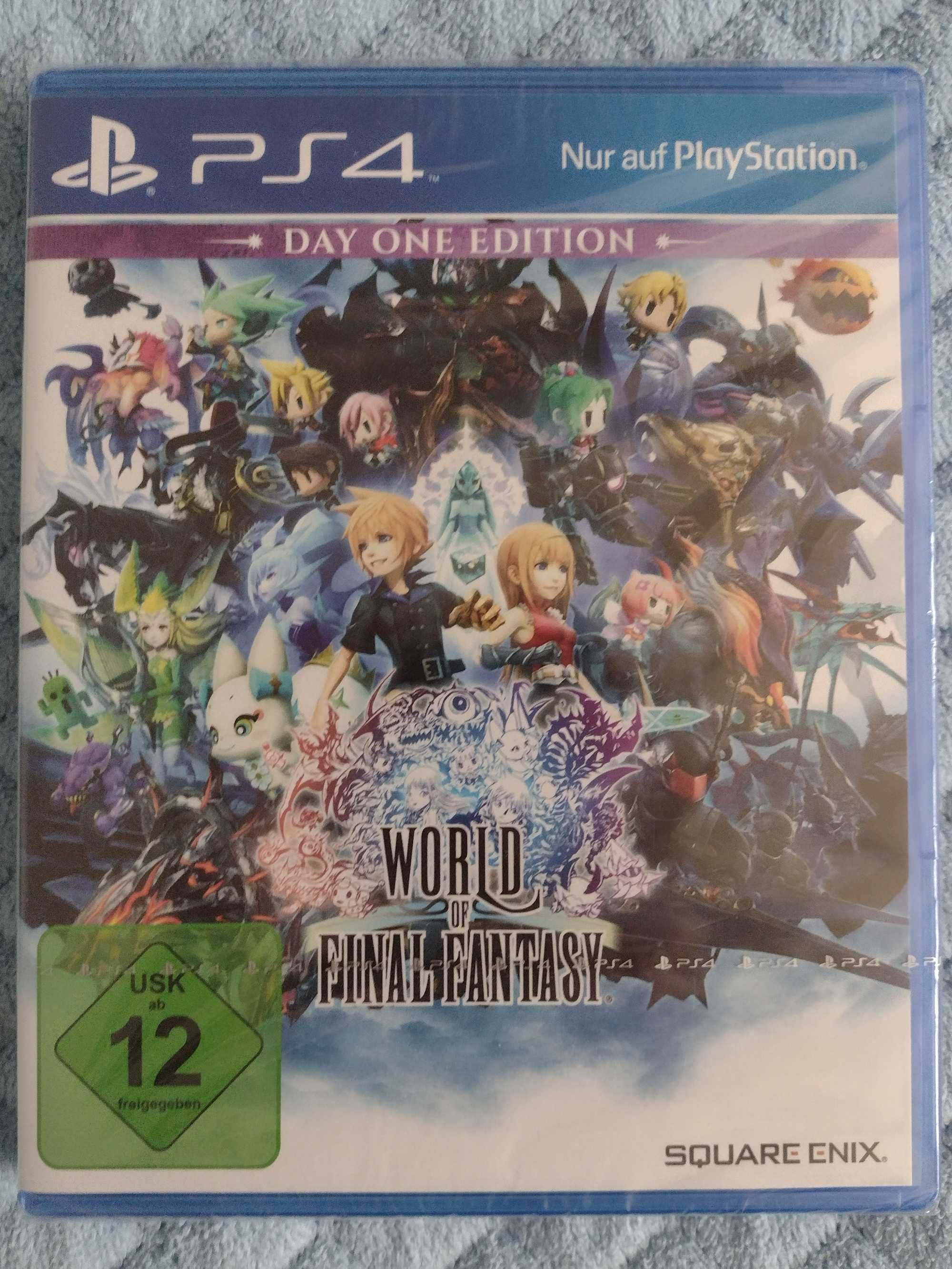 World of Final Fantasy na PS4; oryginalnie zafoliowana
