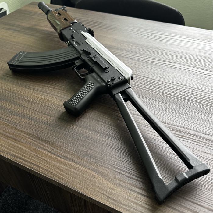 Професійний іграшковий автомат на орбізах АК-74U Орбіган