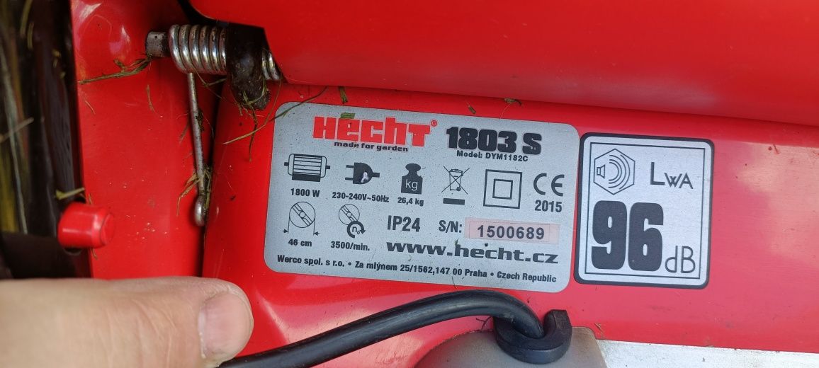 Kosiarka elektryczna HECHT 1803s z napędem