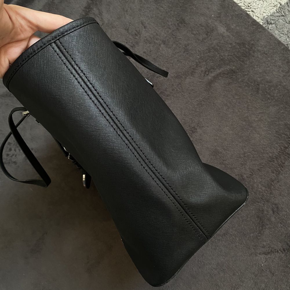 Oryginalna torebka michael kors mk skóra naturalna shopperbag jet set