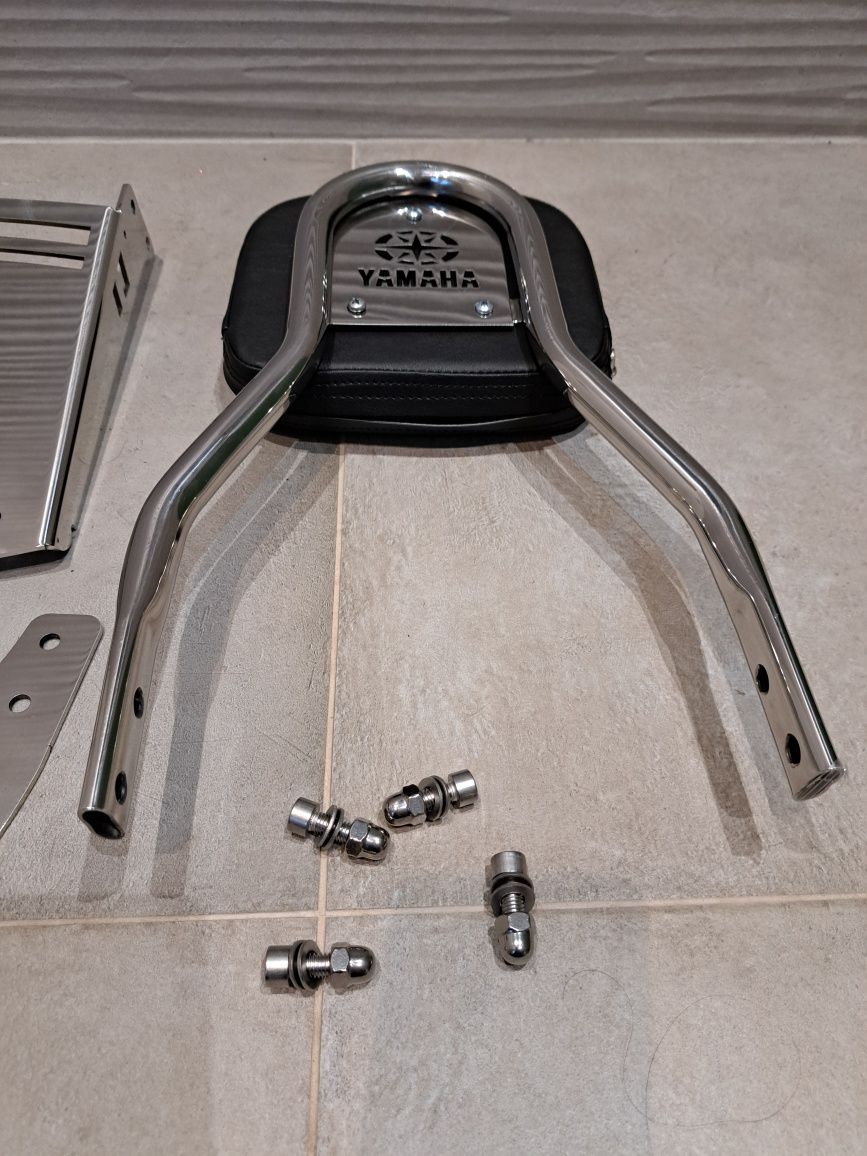 Oparcie z bagażnikiem Yamaha Drag Star 125