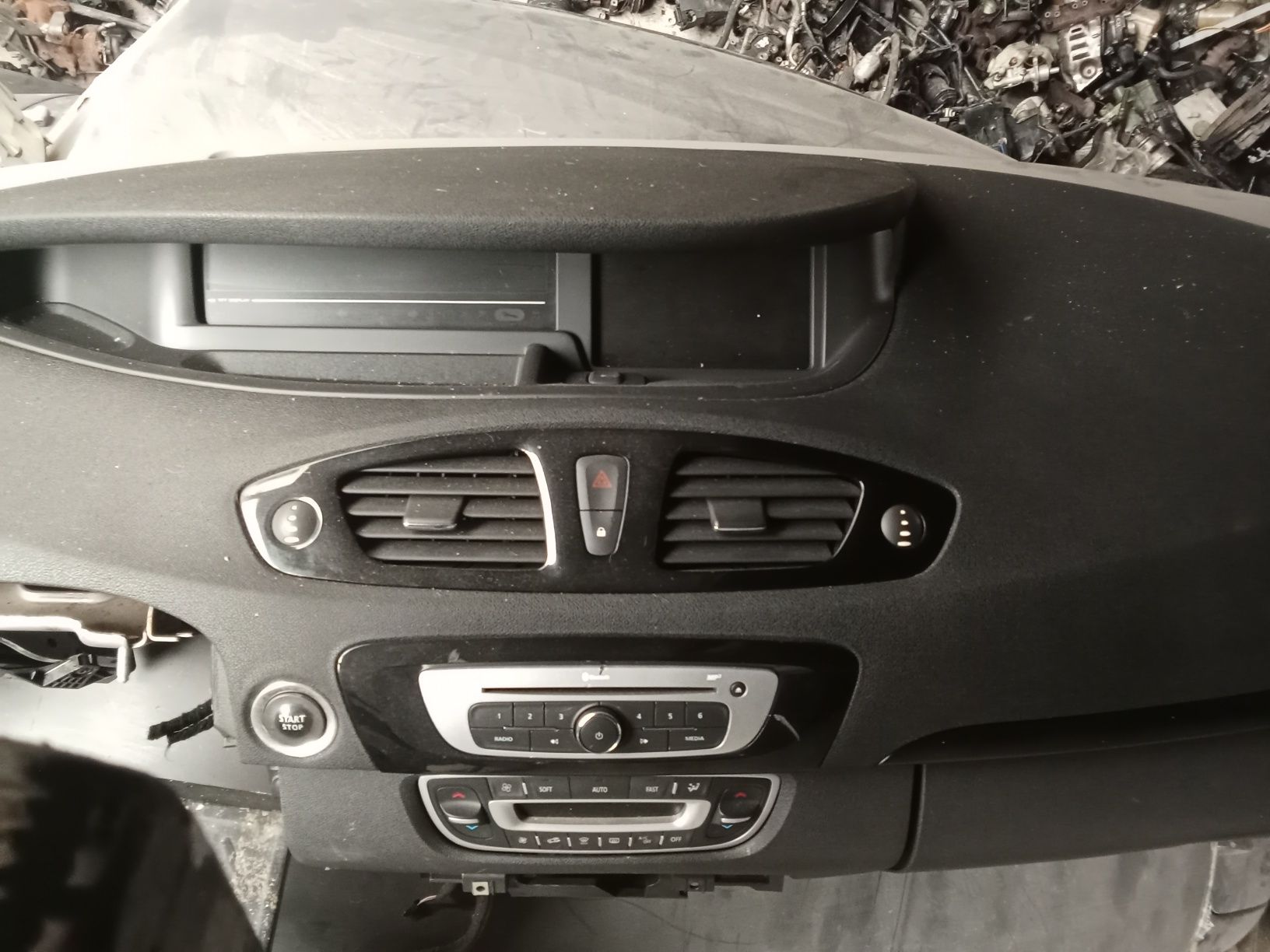 Grand Scenic III tablier completo com kit de airbags