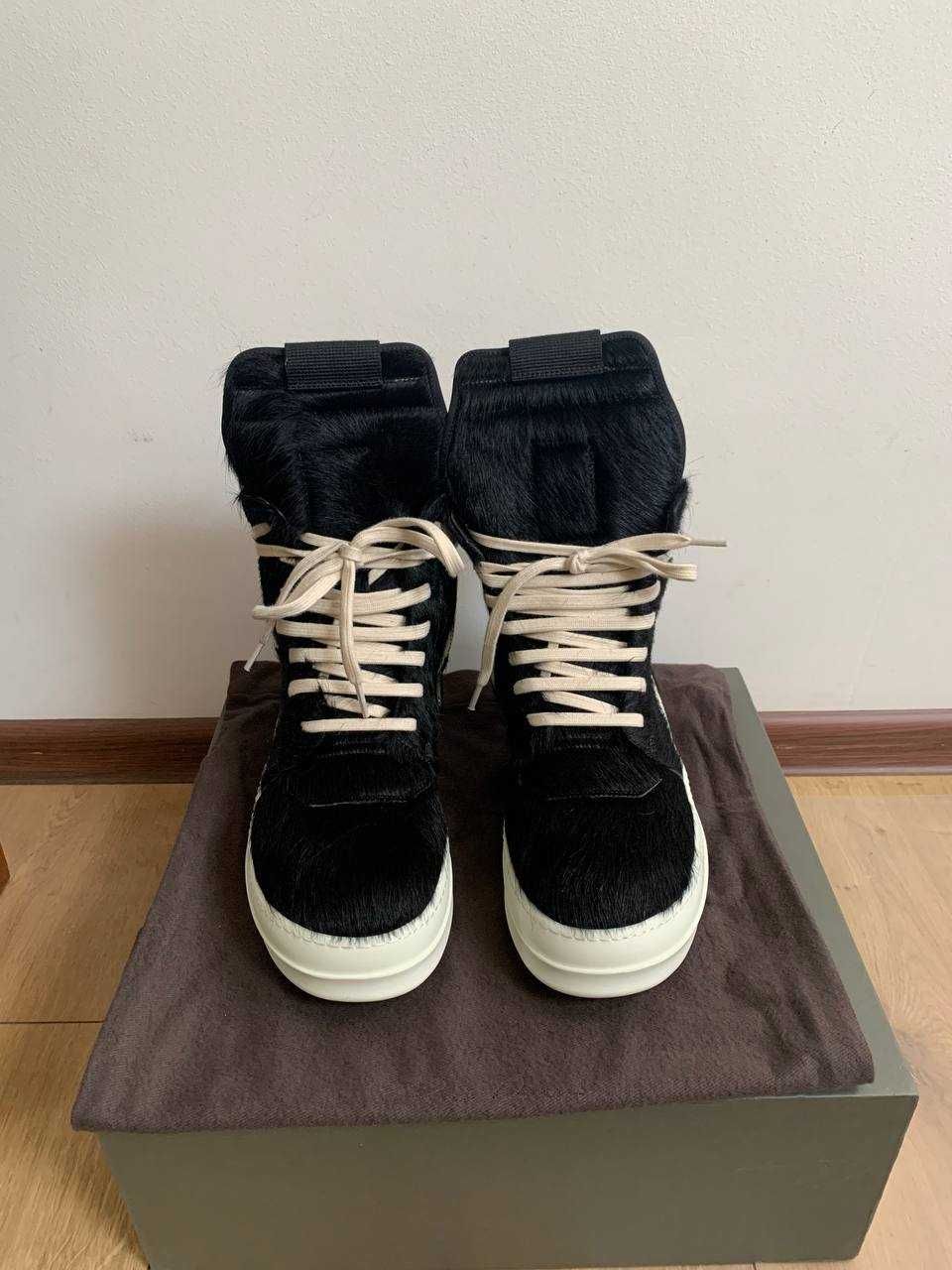 rick owens ponyhair geobaskets