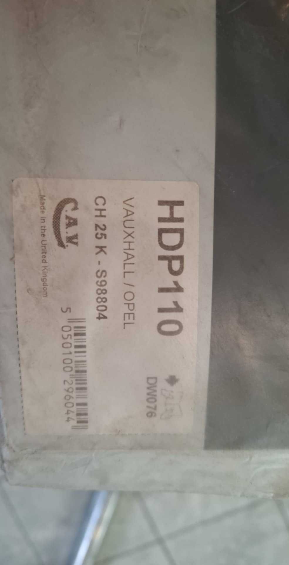 Filtr cząstek stałych DELPHI HDP110 ZAFIRA B