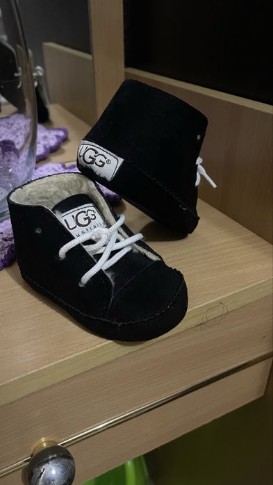 Пінетки ugg, 11 см устілка, замш