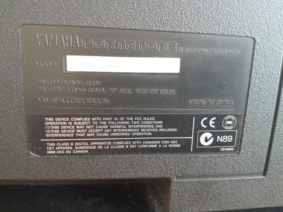 Yamaha PSR 340 electronic Keyboard