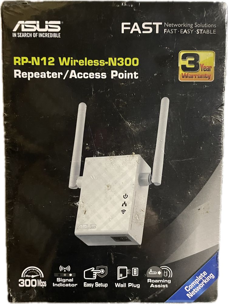 Bezprzewodowy wzmacniacz sygnału ASUS WiFI RP-N 12