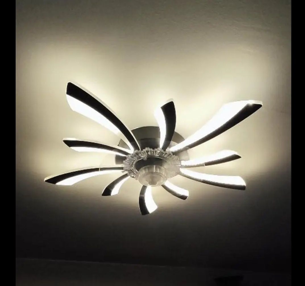 Lampa led __ nowoczesna __ ściemnialna __ z pilotem